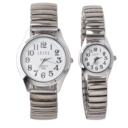 Vintage Stretchband Uhren für Damen/Herren Retro Old Styles